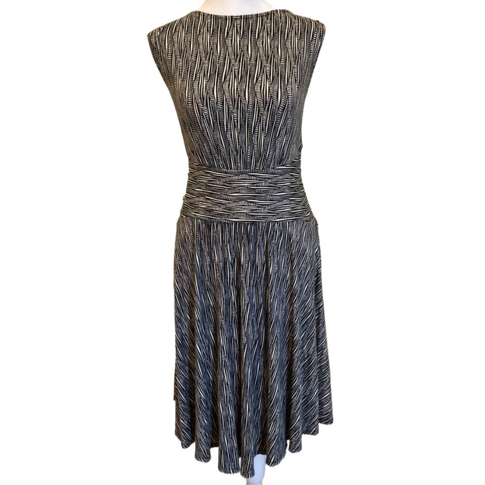 Moulinette Soeurs Graphic Print Fit & Flare Dress – Size M